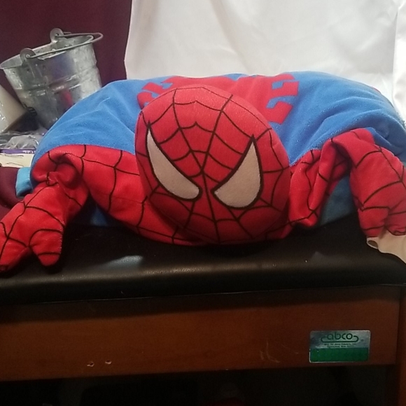 spiderman pillow buddy